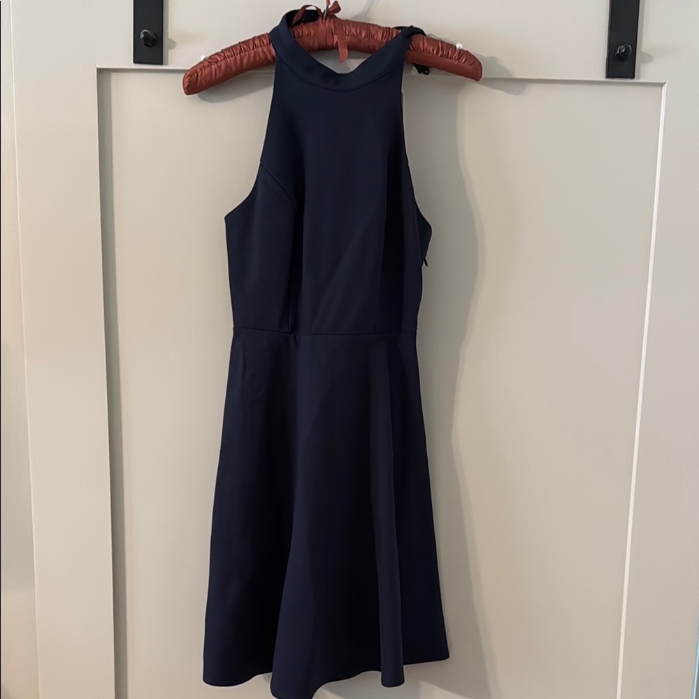NWT Aqua Navy Blue Women’s Dress